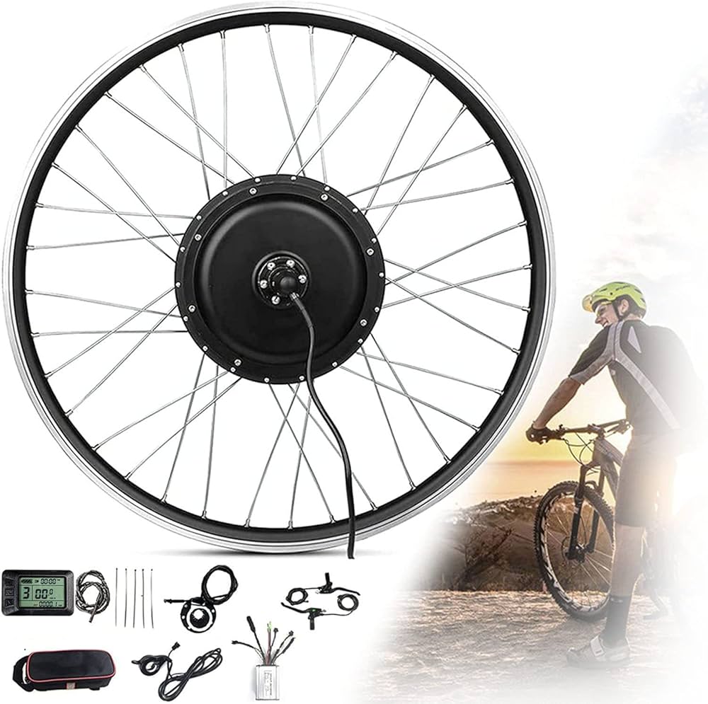 電動自転車用ホイール 48V 1000W Amazon | Voilamart 電動自転車ホイールキット 26インチ 100mm